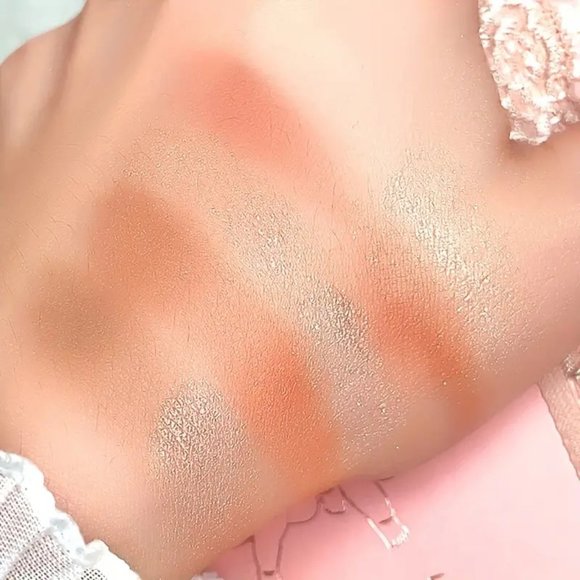 Romantic Embossed Angel Eyeshadow Palette: 10 Colors of Vintage Shimmer … - Picture 5 of 7